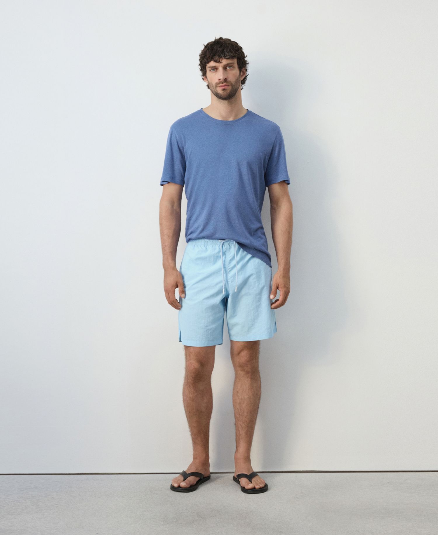 Men's Basic Drawstring Swimsuit