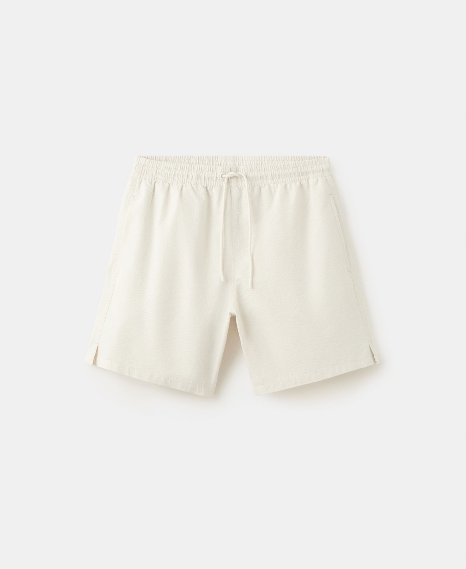 Men's Seersucker Striped Swimsuit