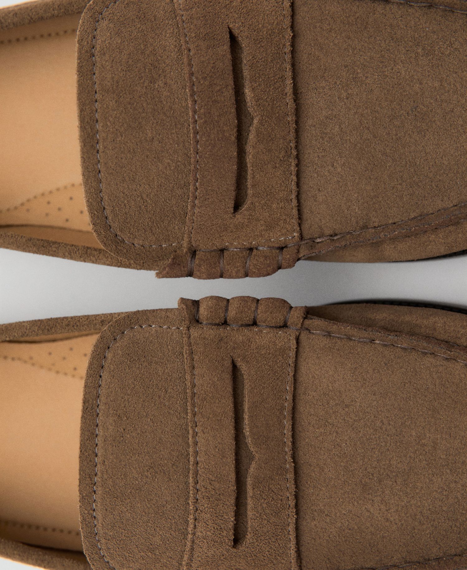 Men's Split Leather Moccasins