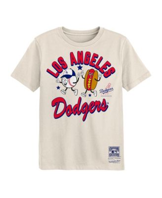 Preschool Natural Los Angeles Dodgers Snack T-Shirt