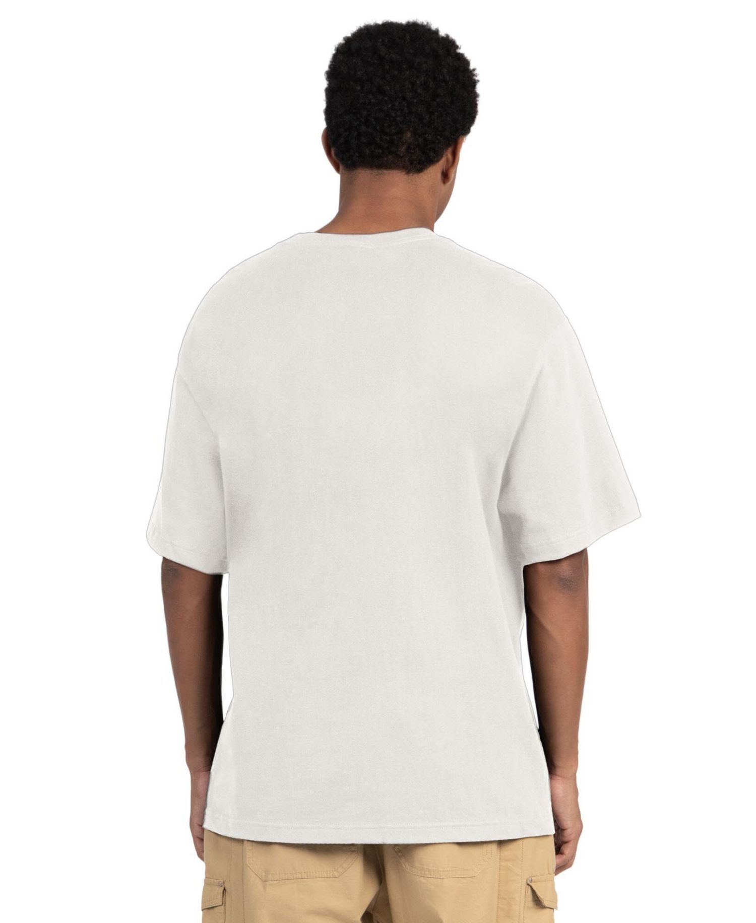 Men's Cream Los Angeles Rams Eco Ringer T-Shirt