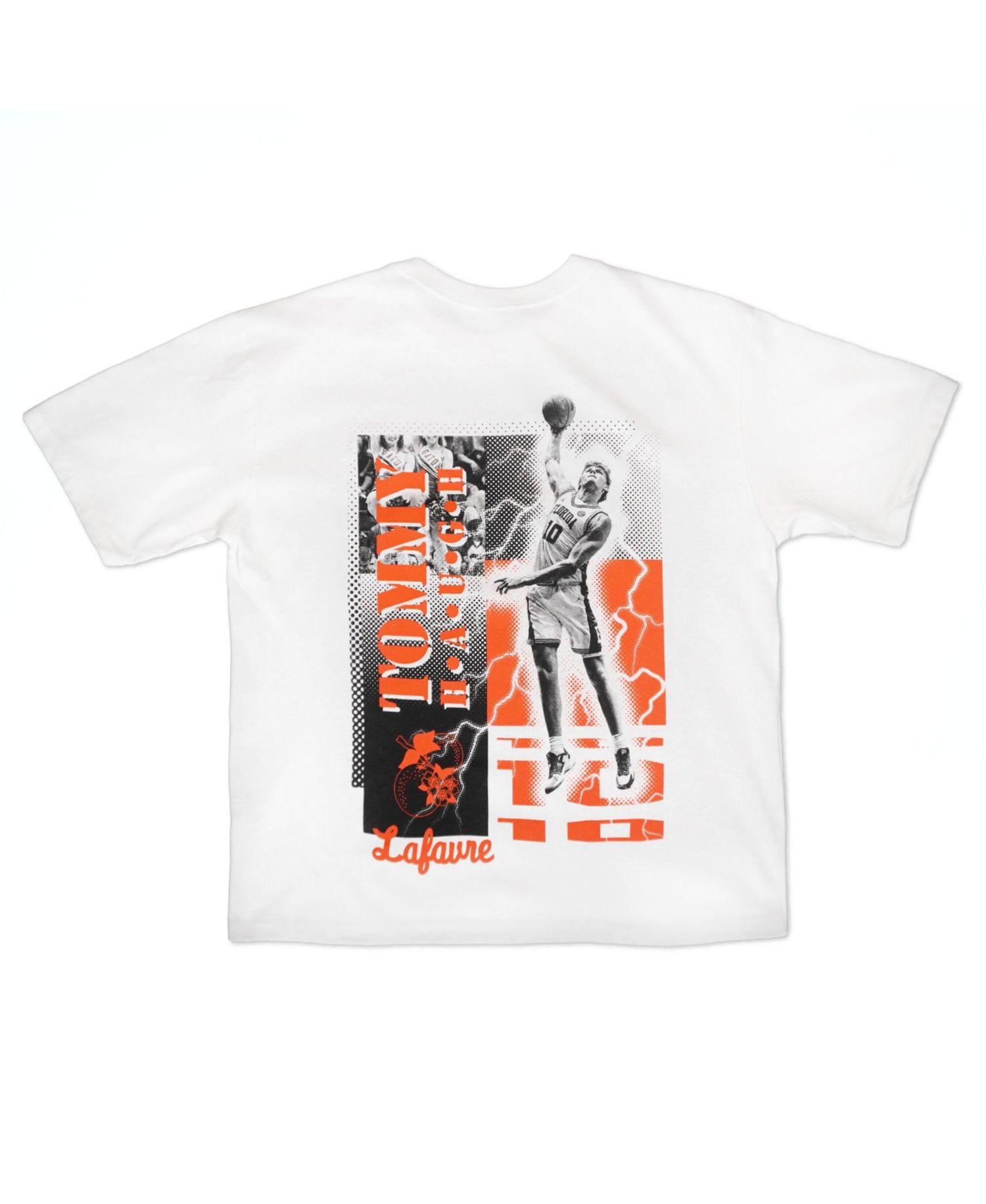 Men's and Women's Thomas Haugh White Florida Gators Player T-Shirt