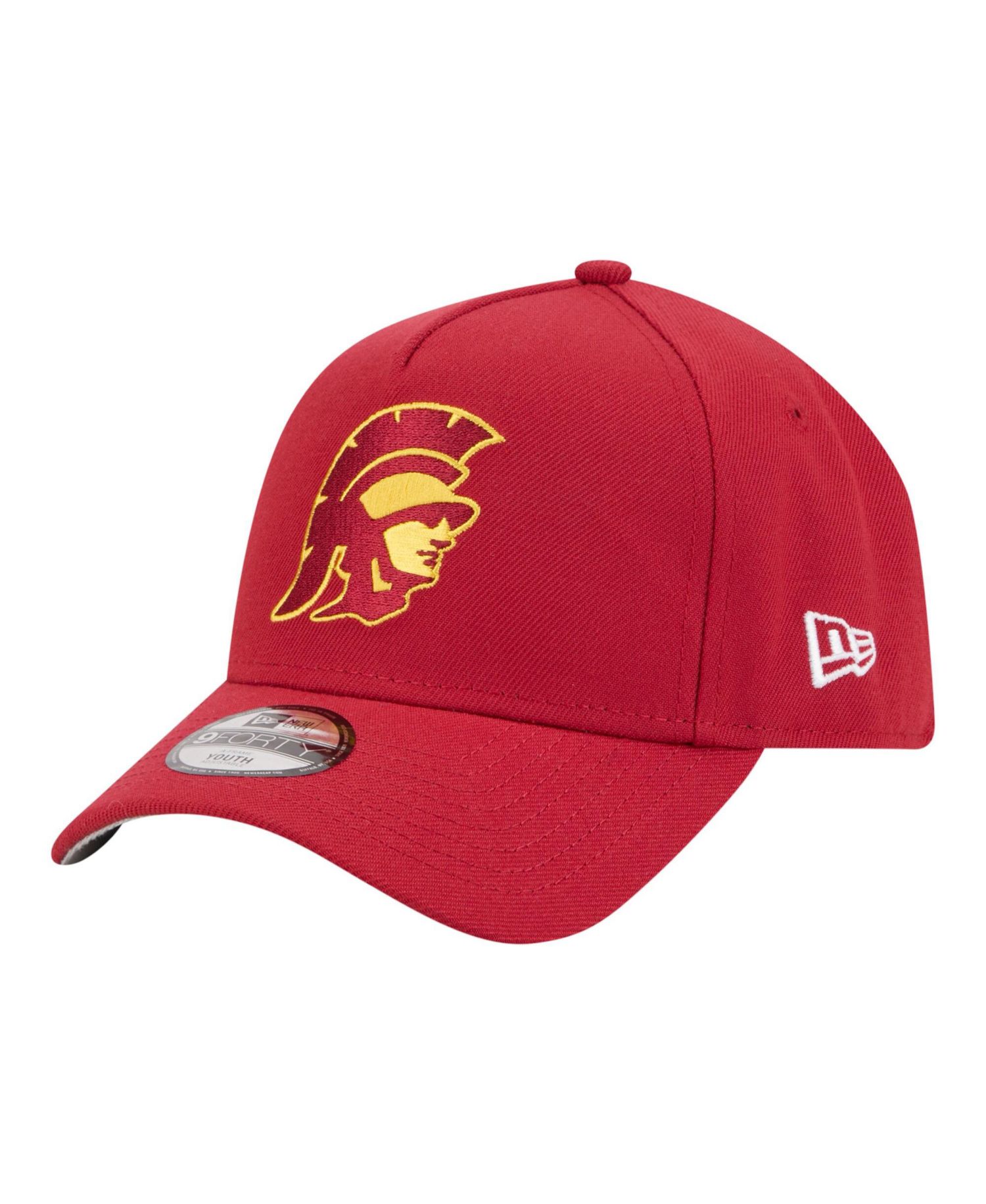 Big Boys and Girls Cardinal USC Trojans 9FORTY A-Frame Adjustable Hat