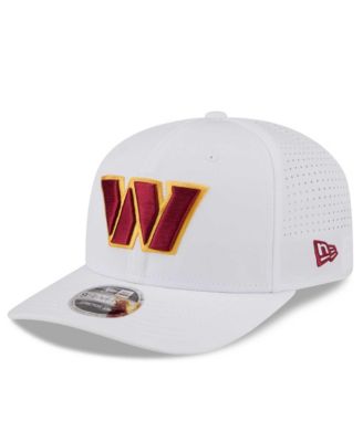 Men's White Washington Commanders Name Plate 9SEVENTY Adjustable Hat