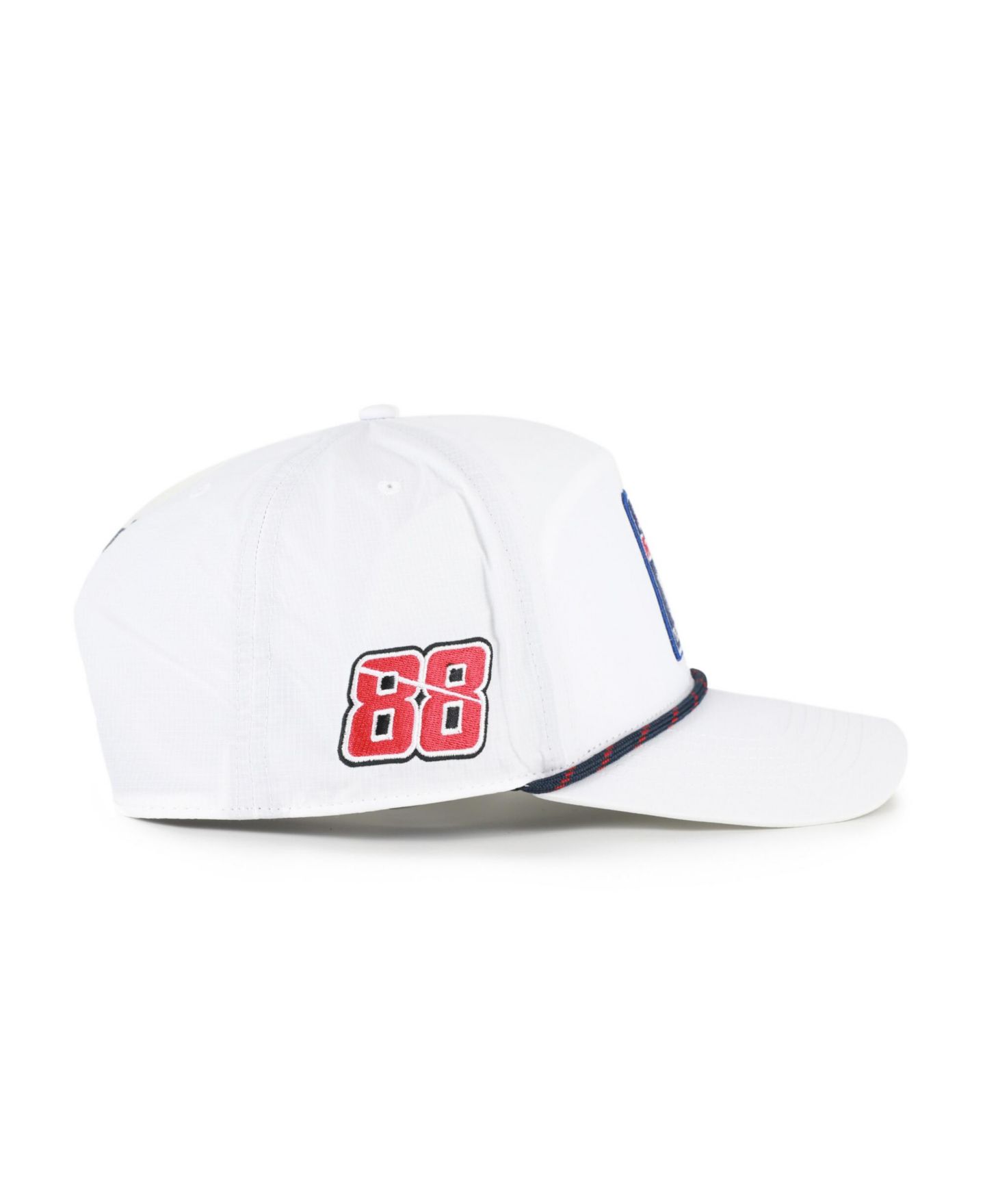 Мужская кепка '47 Brand White Connor Zilisch Driver Hitch Rope brrr Adjustable Hat — фото 2