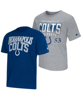 Men's 2-pack Royal/Gray Indianapolis Colts Logo T-Shirt