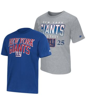 Men's 2-pack Royal/Gray New York Giants Logo T-Shirt