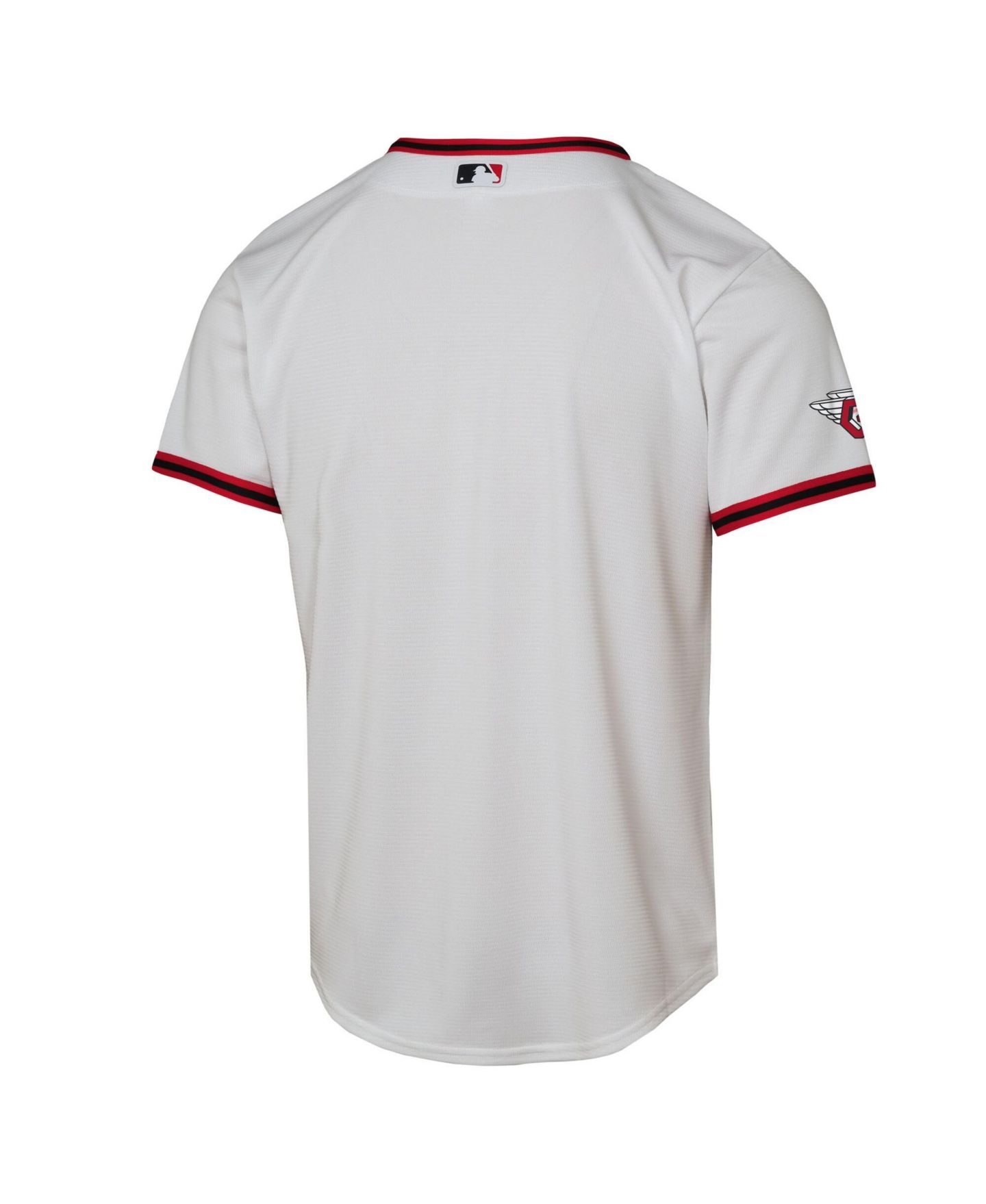 Детское джерси Nike Big Boys and Girls White Cleveland Guardians Home Stadium Jersey — фото 2