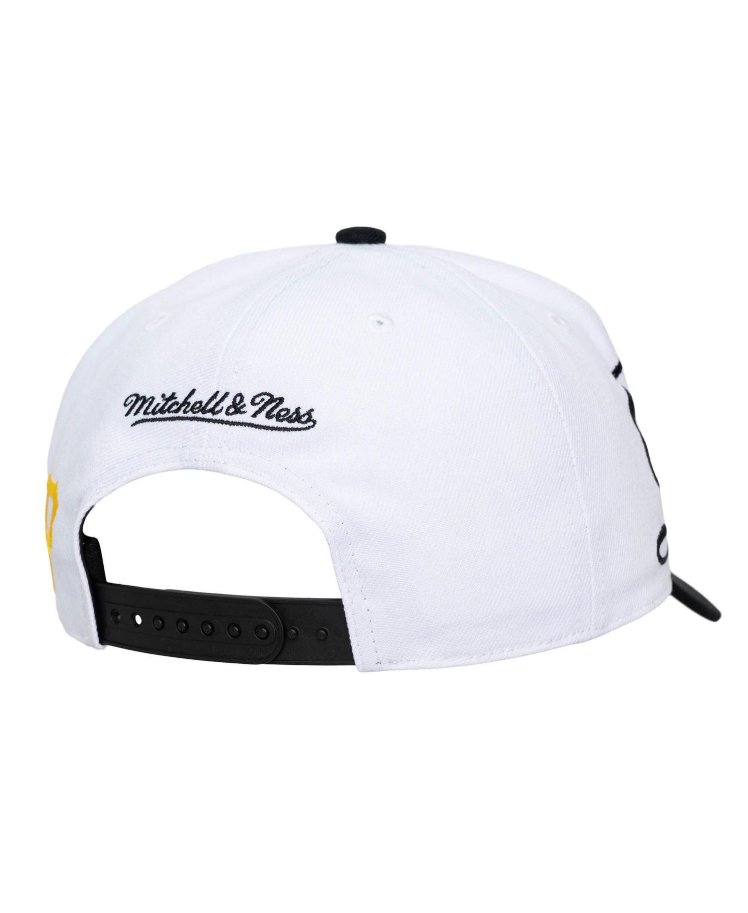 Men's and Women's White/Black Pittsburgh Pirates XL Script Pro Crown Adjustable Hat
