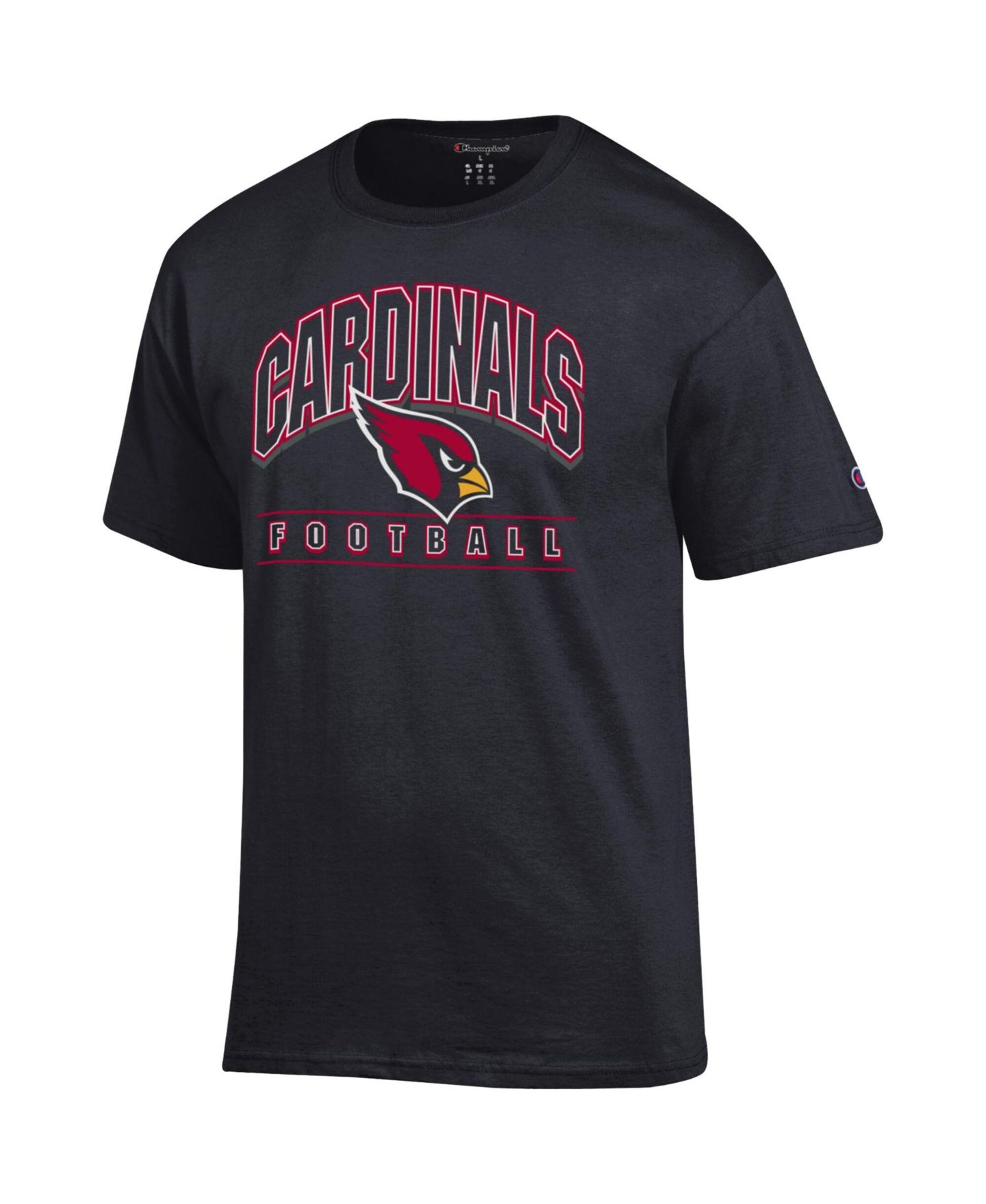 Мужская футболка Champion Black Arizona Cardinals Football — фото 3