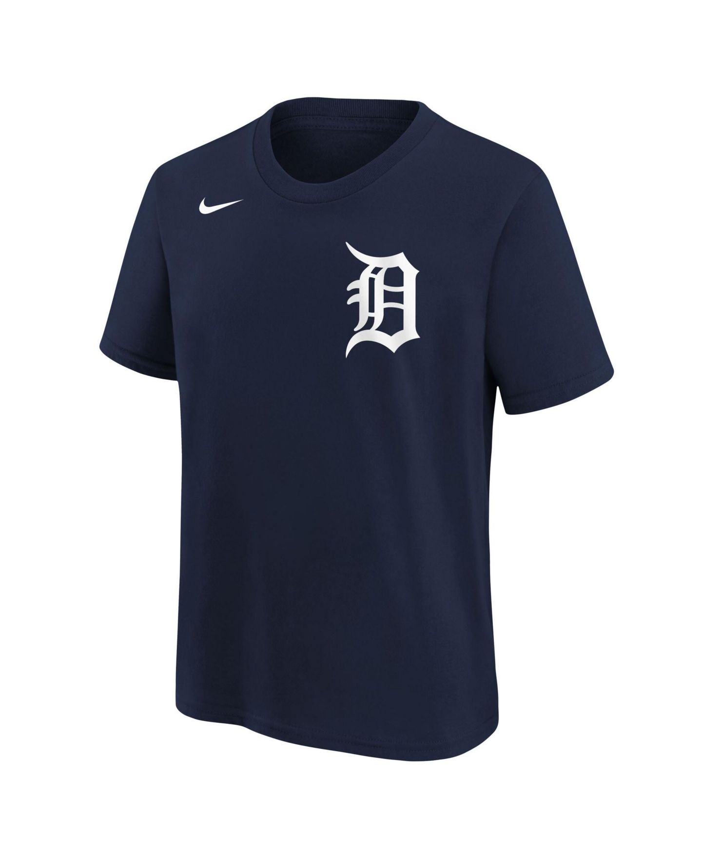 Детская футболка Nike Athletic Navy Detroit Tigers Wordmark — фото 3