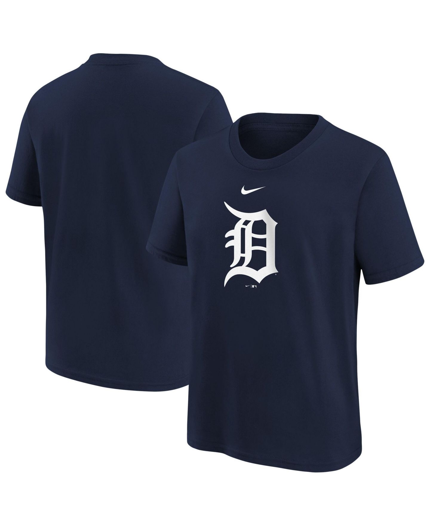 Детская футболка Nike Navy Detroit Tigers Large Logo — фото 1