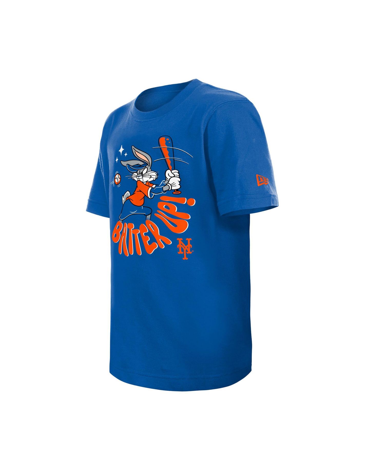 Big Boys and Girls Royal New York Mets Looney Tunes T-Shirt