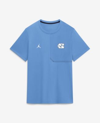 Men's Carolina Blue North Carolina Tar Heels 2026 Sideline UV Dri-FIT Coaches Shirt