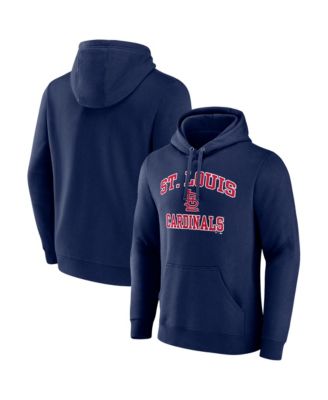 Men's Navy St. Louis Cardinals Heart & Soul Hoodie