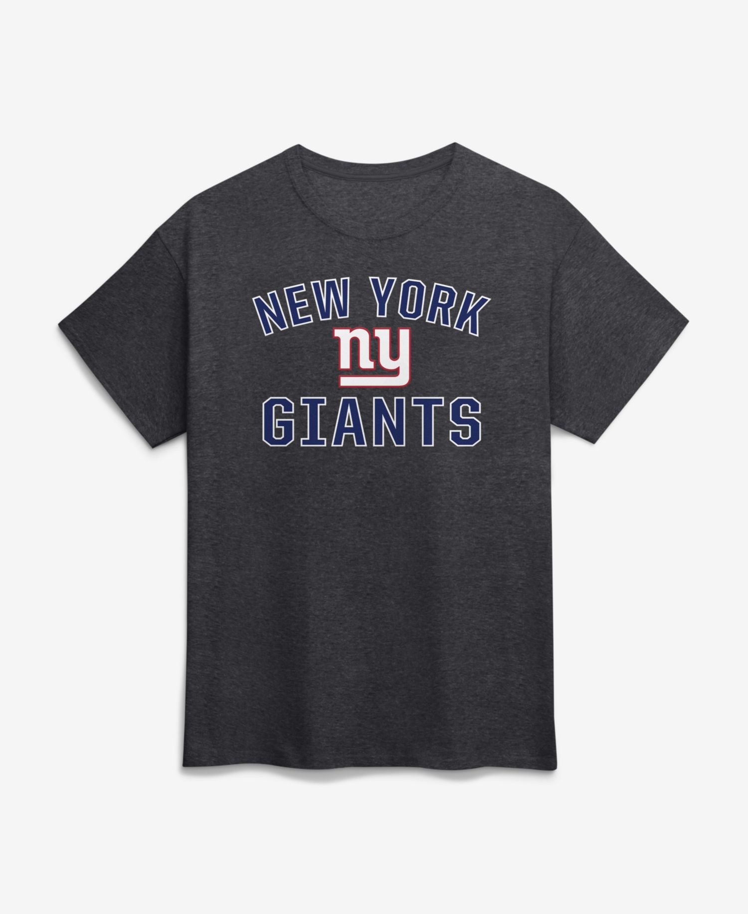 Men's Charcoal New York Giants Cotton Victory Arch T-Shirt