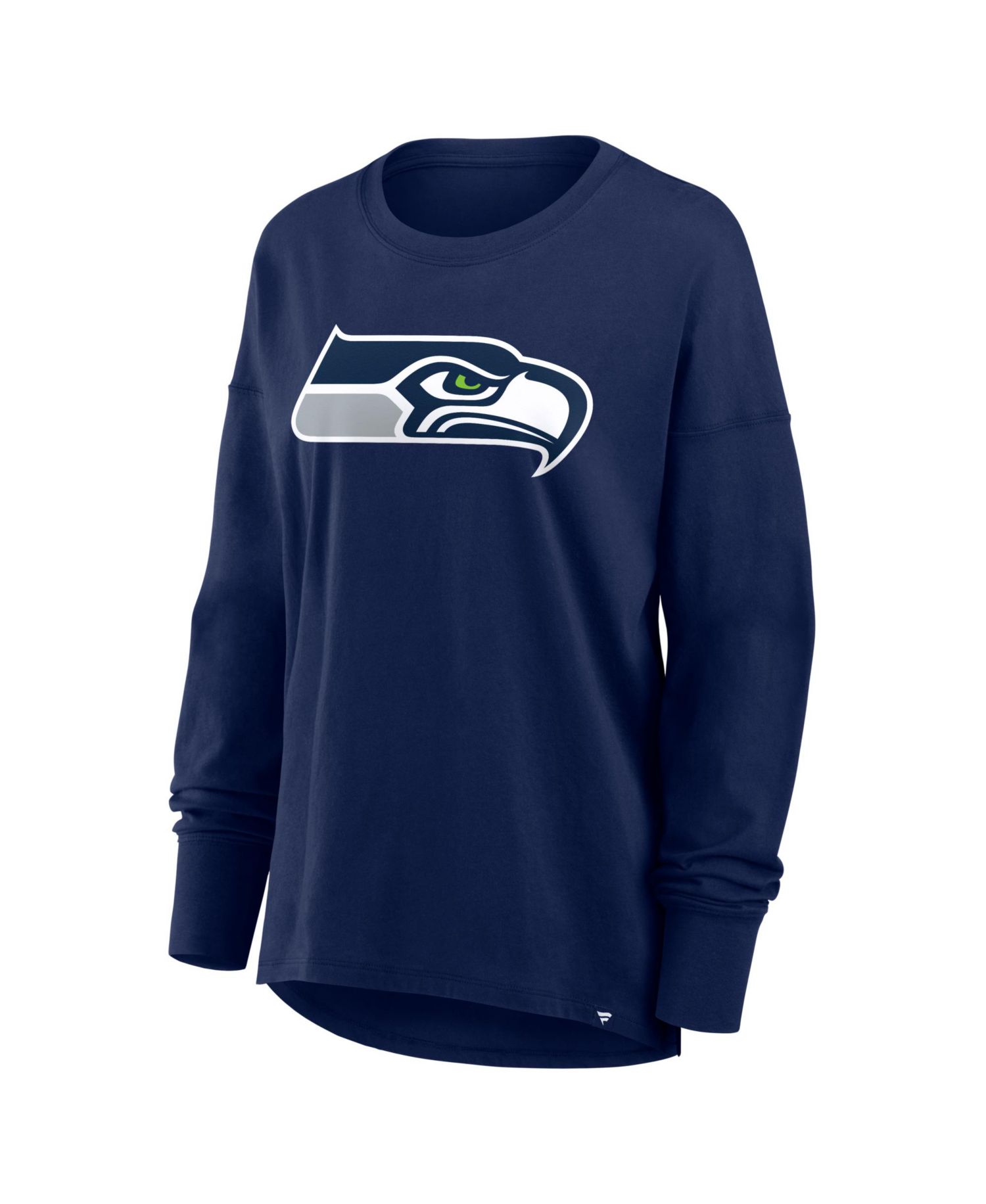 Women's College Navy Seattle Seahawks Essential Long Sleeve T-Shirt