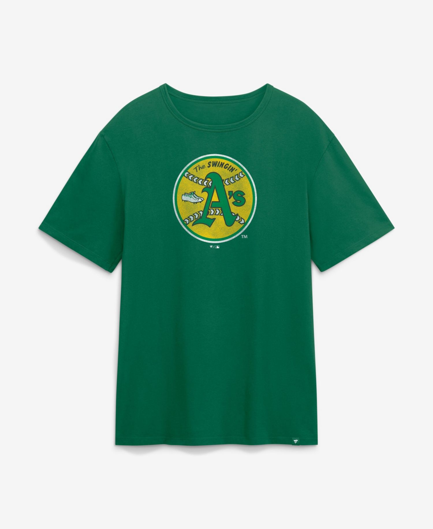 Men's Kelly Green Oakland Athletics Logo Legacy T-Shirt