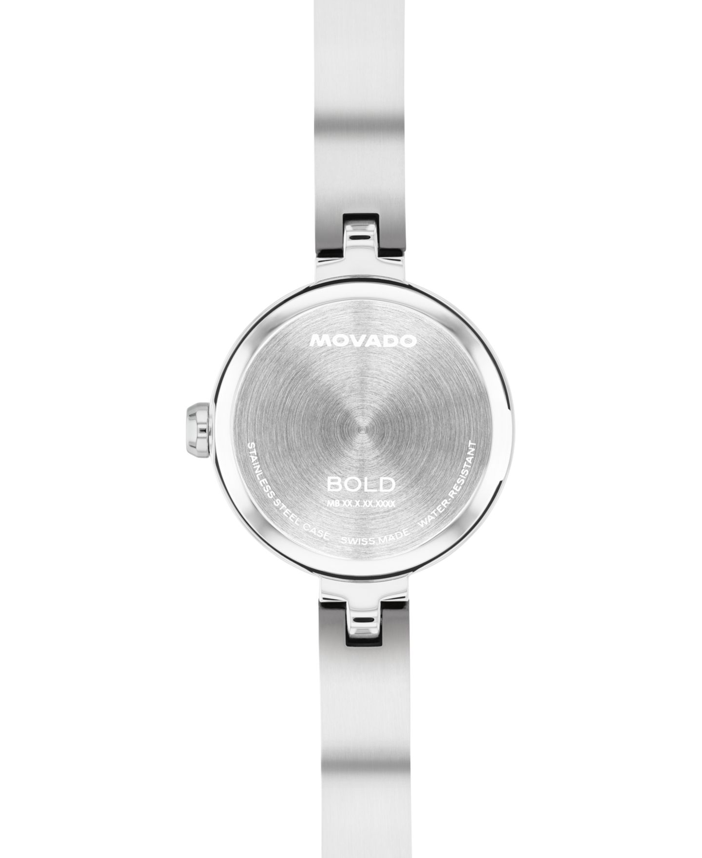 Женские часы Movado Bold Bangle Mini Swiss Quartz Stainless Steel Watch 22.50mm — фото 3