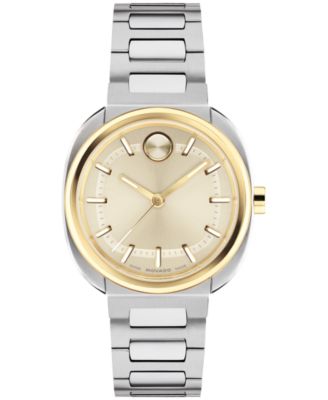Women's Bold Nuvo Swiss Quartz Stainless Steel Watch 30mm