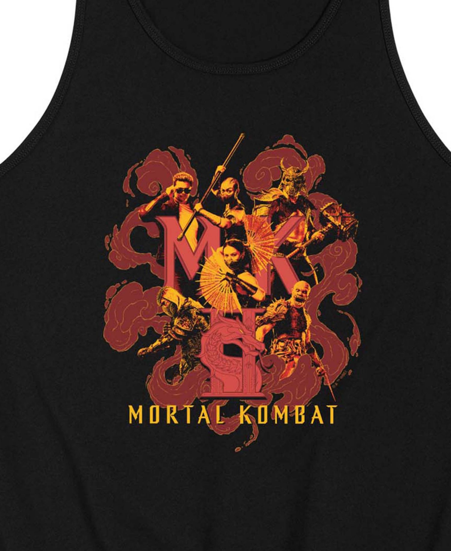 Men's Mortal Kombat Champions Collage Graphic Tank Top