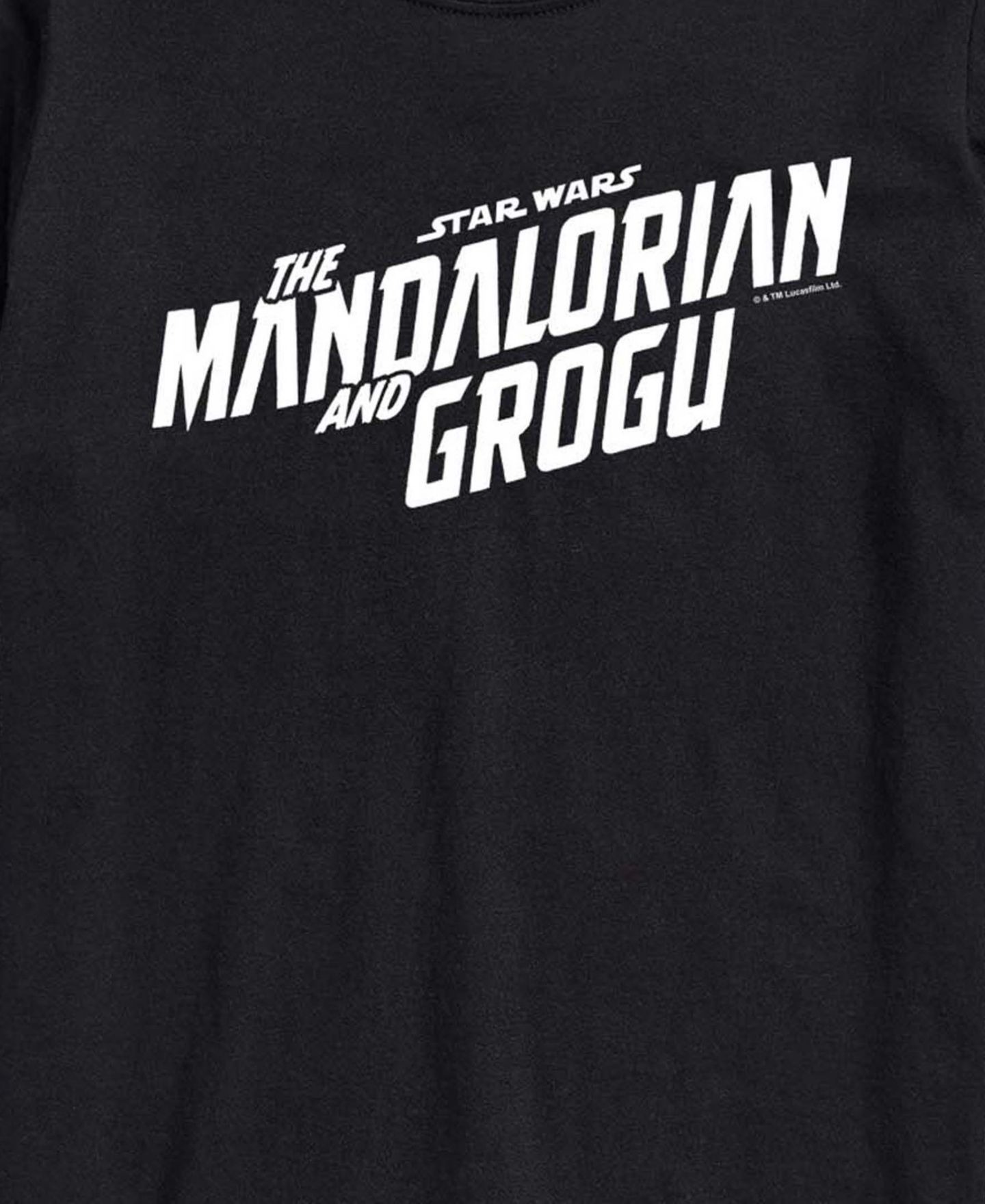 Мужская футболка AIRWAVES The Star Wars Mandalorian & Grogu Movie Graphic, цвет: Чёрный — фото 3