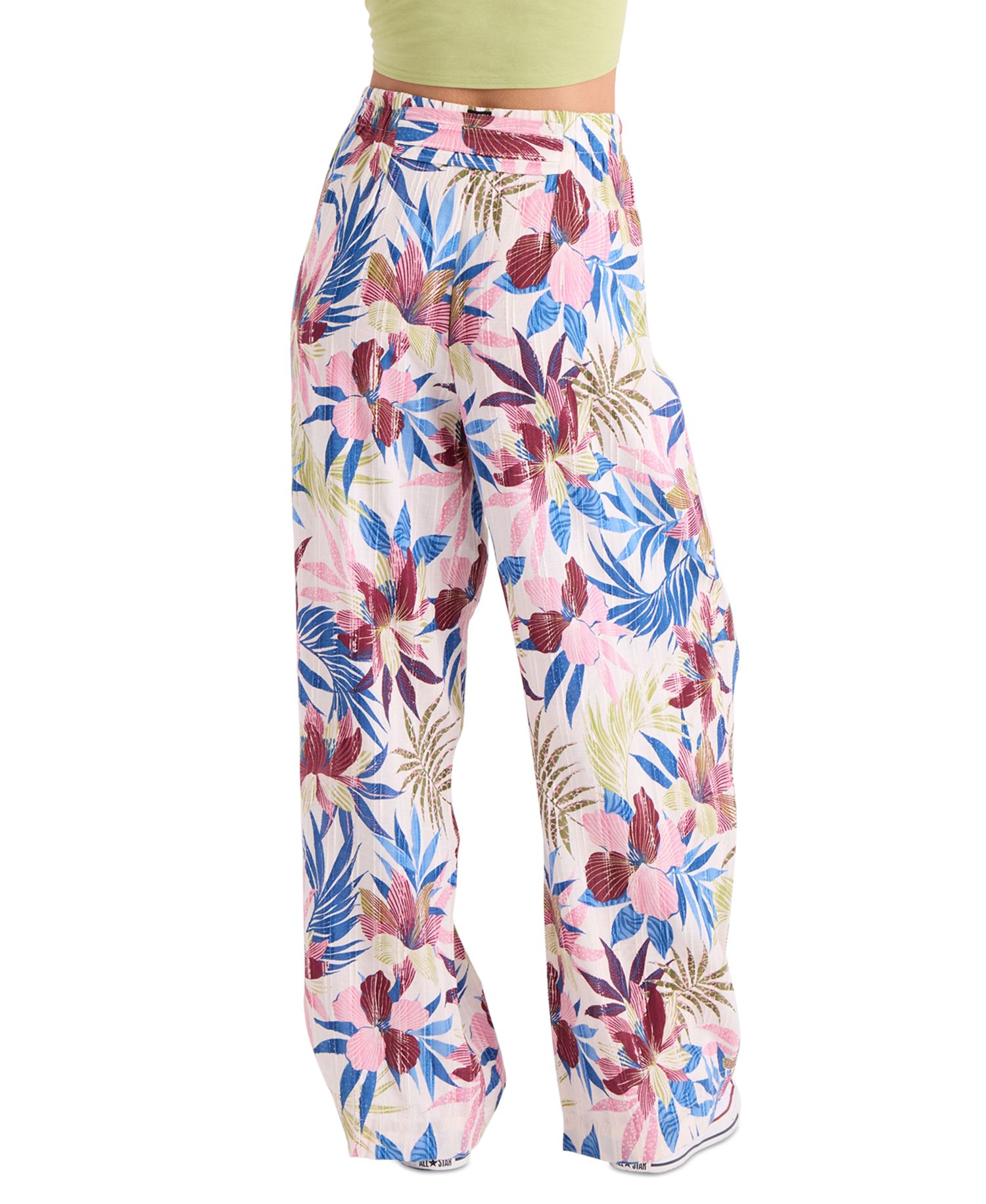 Women's Pull-On Wide-Leg Swim Cover-Up Pants