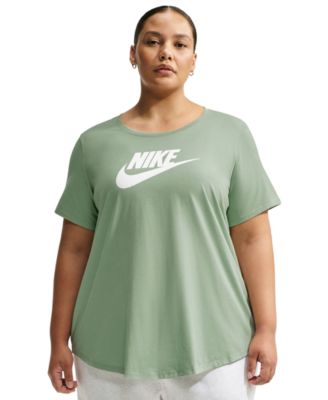Plus Size Active Sportswear Essentials Short-Sleeve Logo T-Shirt