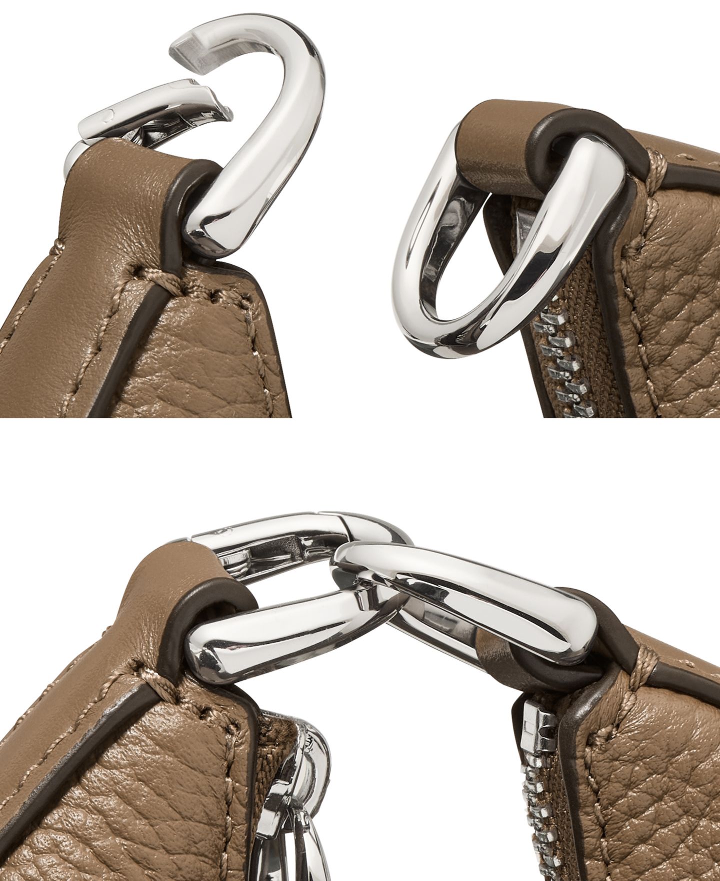 Женские сумки kate spade new york Duo Small Shoulder Handbag, цвет: Driftwood — фото 11