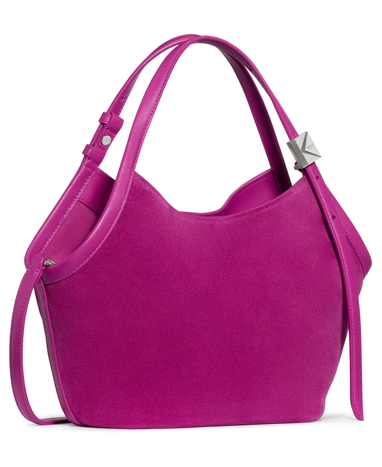 Deco Suede Tulip Small Tote Bag