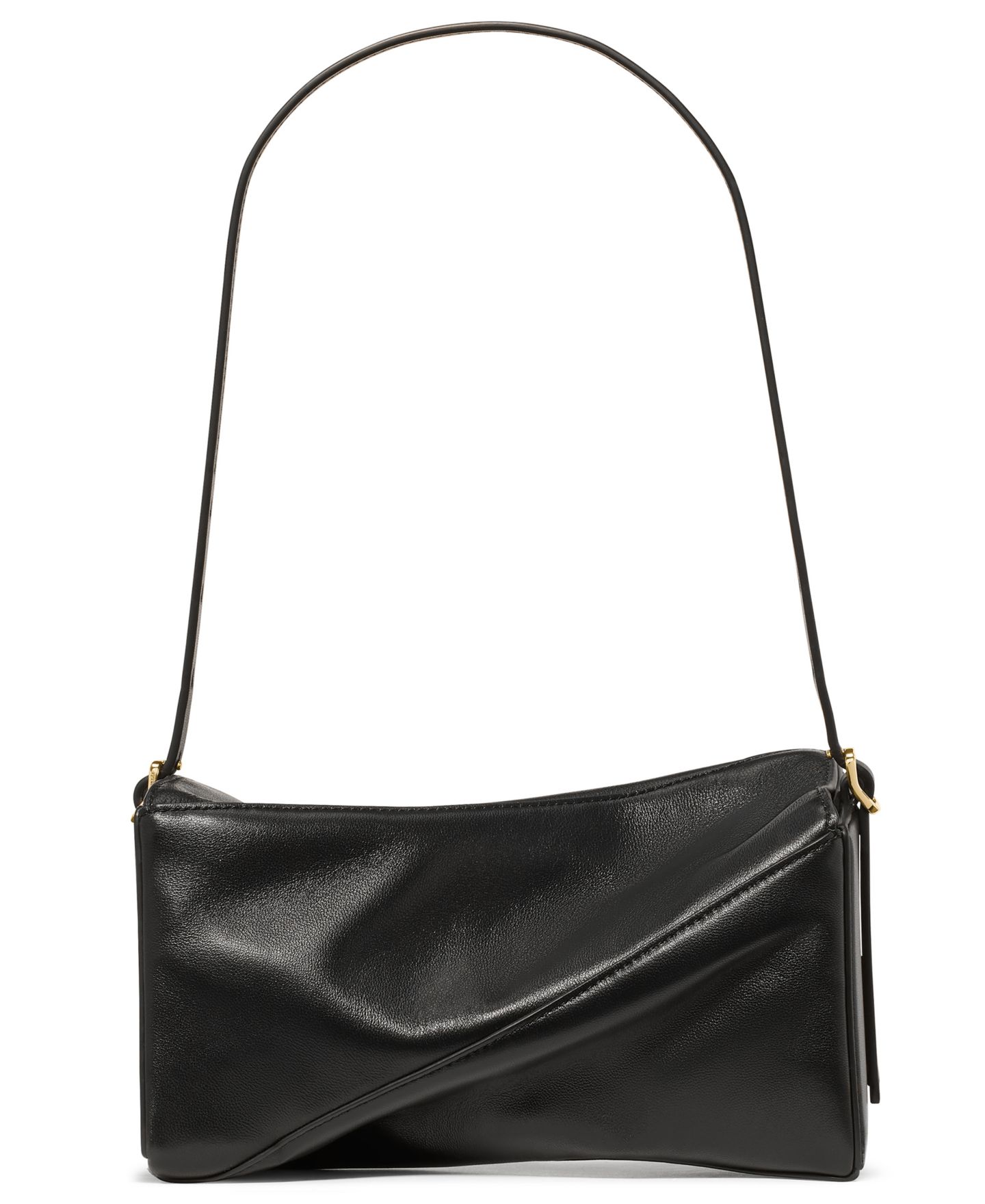 Женская сумка kate spade new york Deco Twisted Small Flap Shoulder, цвет: Чёрный — фото 2
