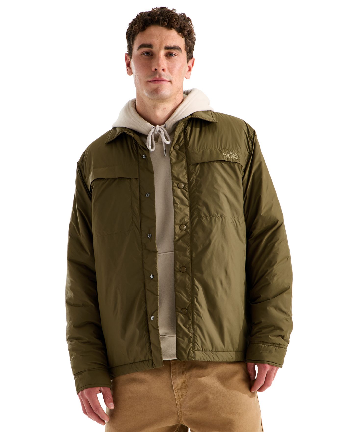 Мужская куртка The North Face Open Range Insulated Long-Sleeve, цвет: Caraway Seed — фото 1