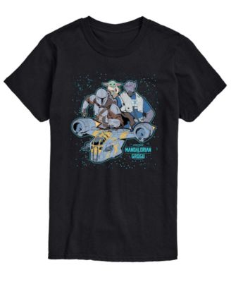 Men's The Mandalorian & Grogu Space Collage Graphic T-Shirt
