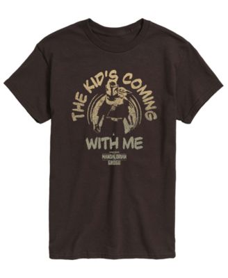 Men's The Mandalorian & Grogu The Kids Coming With Me Graphic T-Shirt
