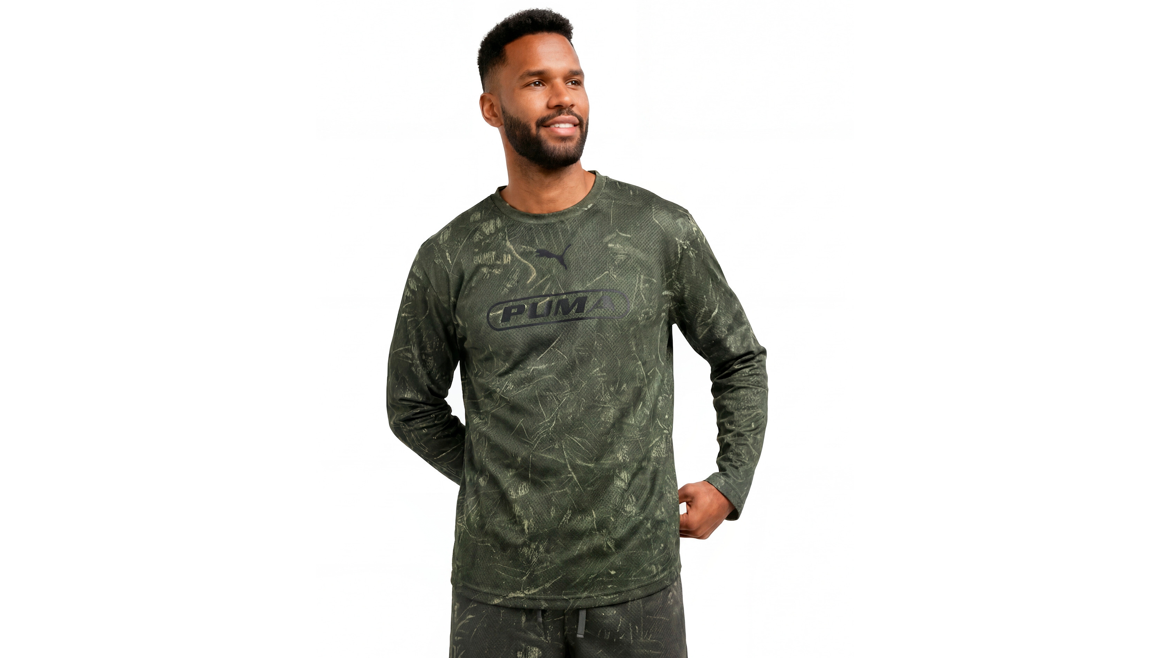Puma Men's Graphic Crewneck Jersey T-Shirt