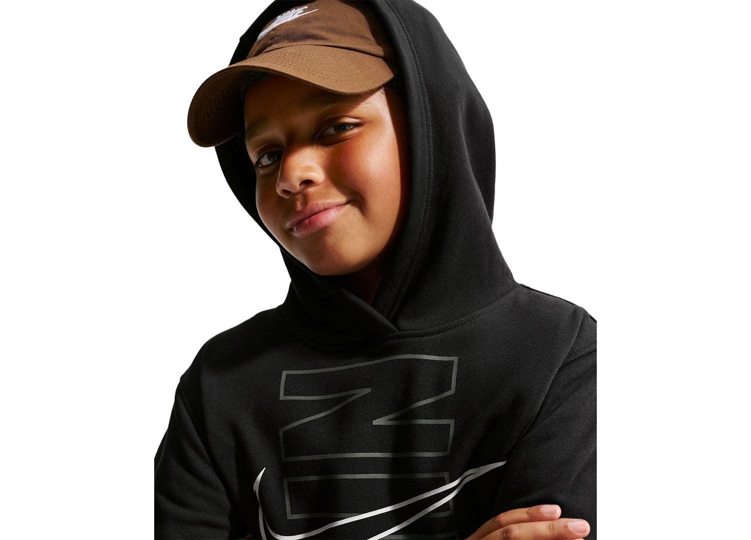 Boys' 8-20 Sportswear Club Fleece Long-Sleeve Hoodie