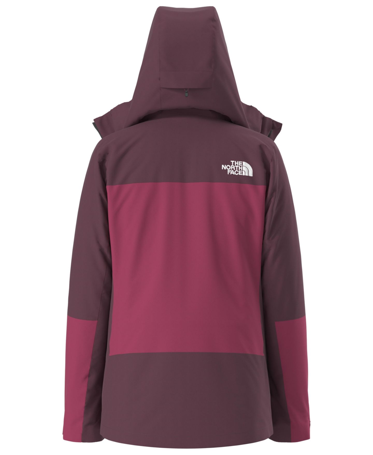 Женская куртка The North Face Thermo-Ball Snow Hooded, цвет: Бордовый — фото 6