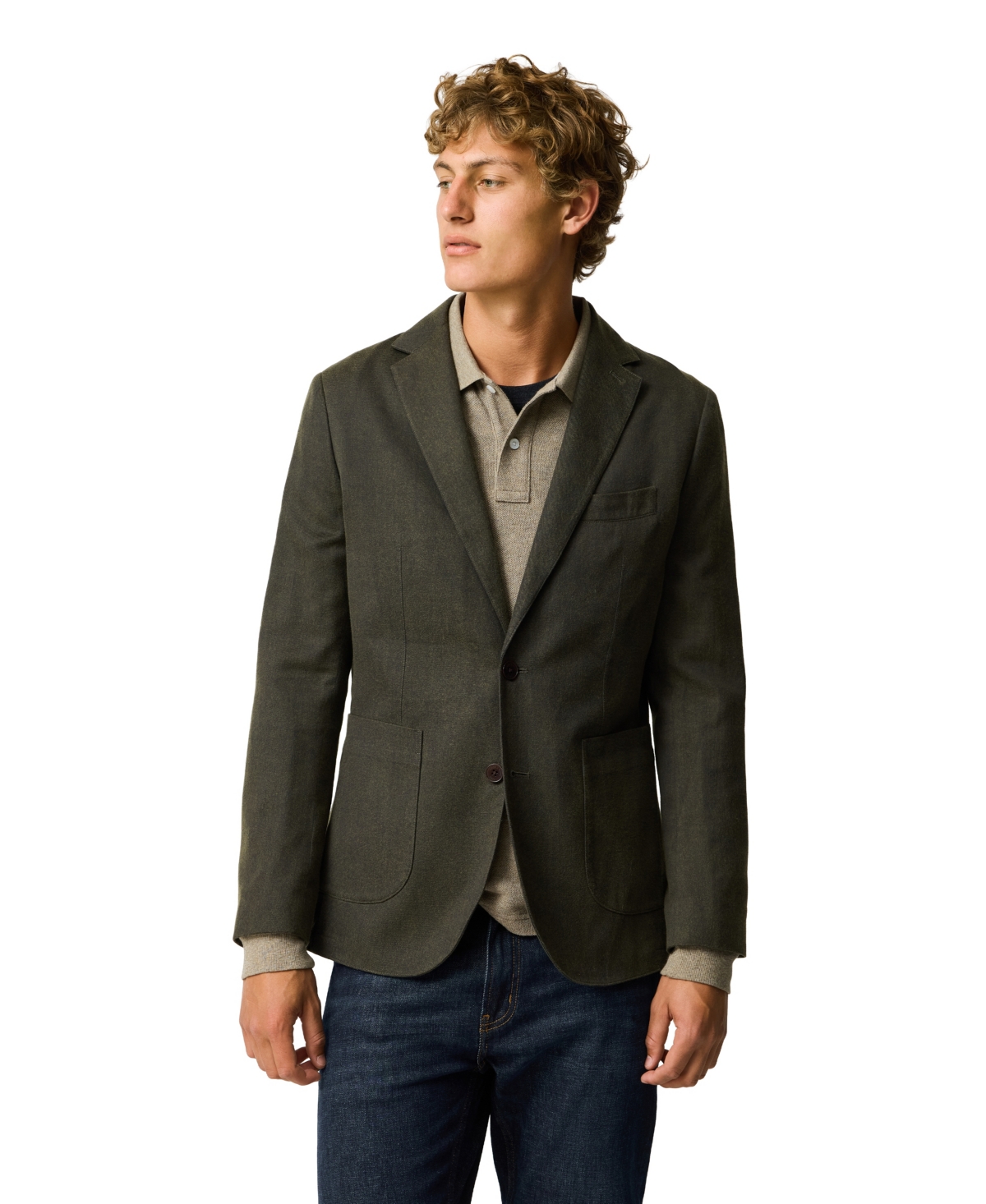 Rodd & Gunn Rodd Gunn Men's Deveron Cotton Blazer In Moss