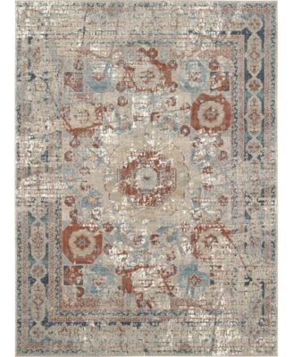 Soiree Cristales Mushroom 2' x 3' Area Rug