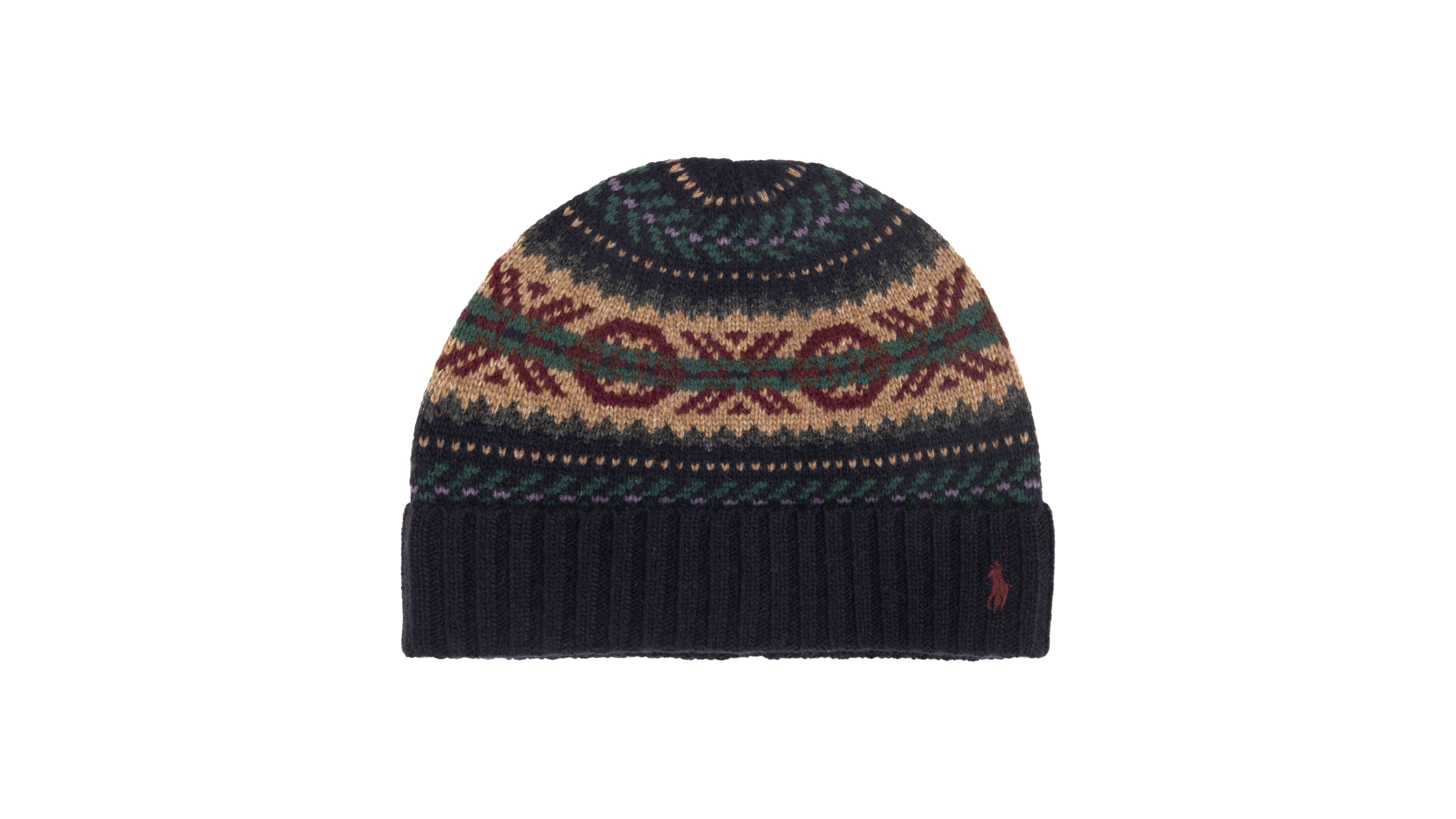 Polo Ralph Lauren Men's Fair Isle Pattern Beanie