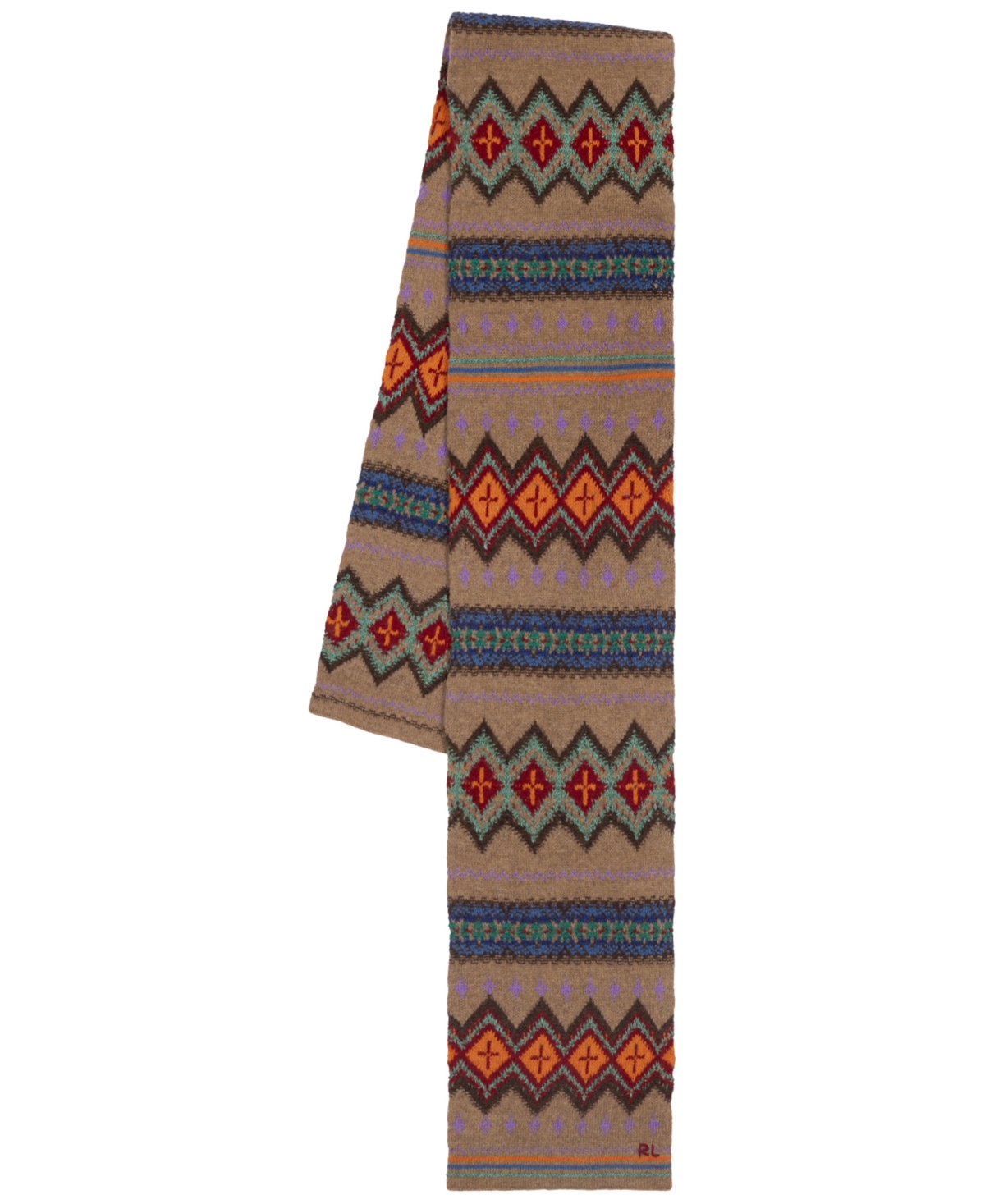 Polo Ralph Lauren Men's Fair Isle Design Scarf