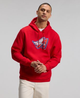 Men's Red California Angels Era Hoodie