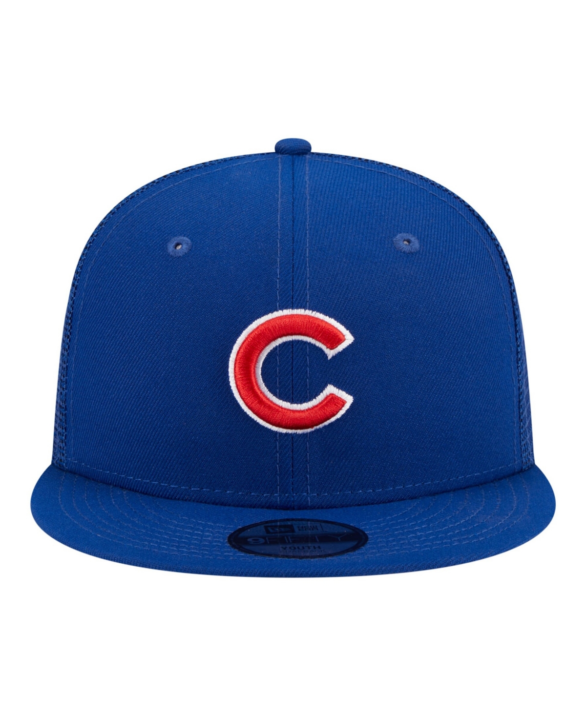 New Era Big Boys and Girls Royal Chicago Cubs 9FIFTY Trucker Snapback Hat