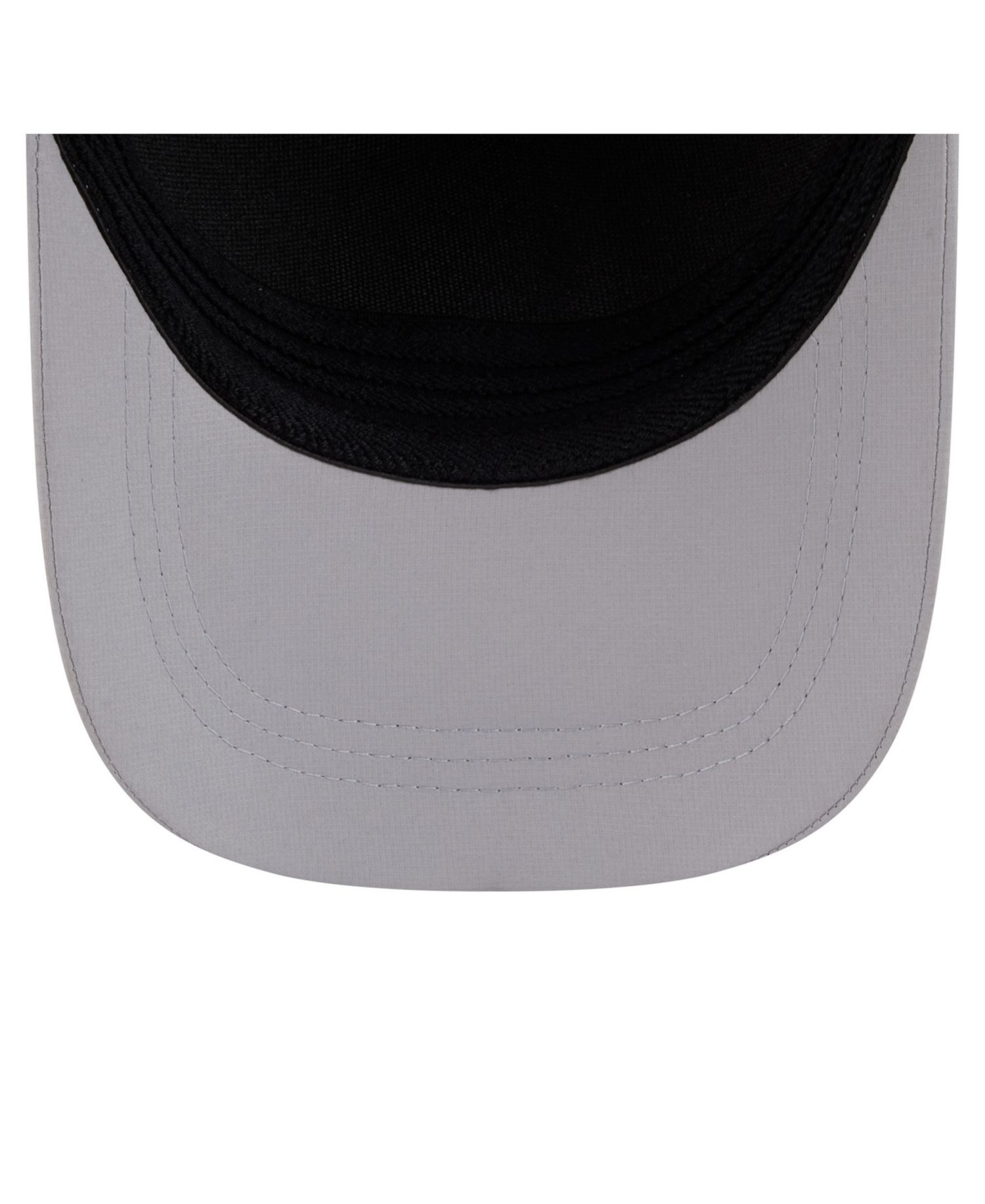 Men's Gray Cleveland Guardians Patch 39THIRTY A-Frame M-Crown Perforated Flex Hat