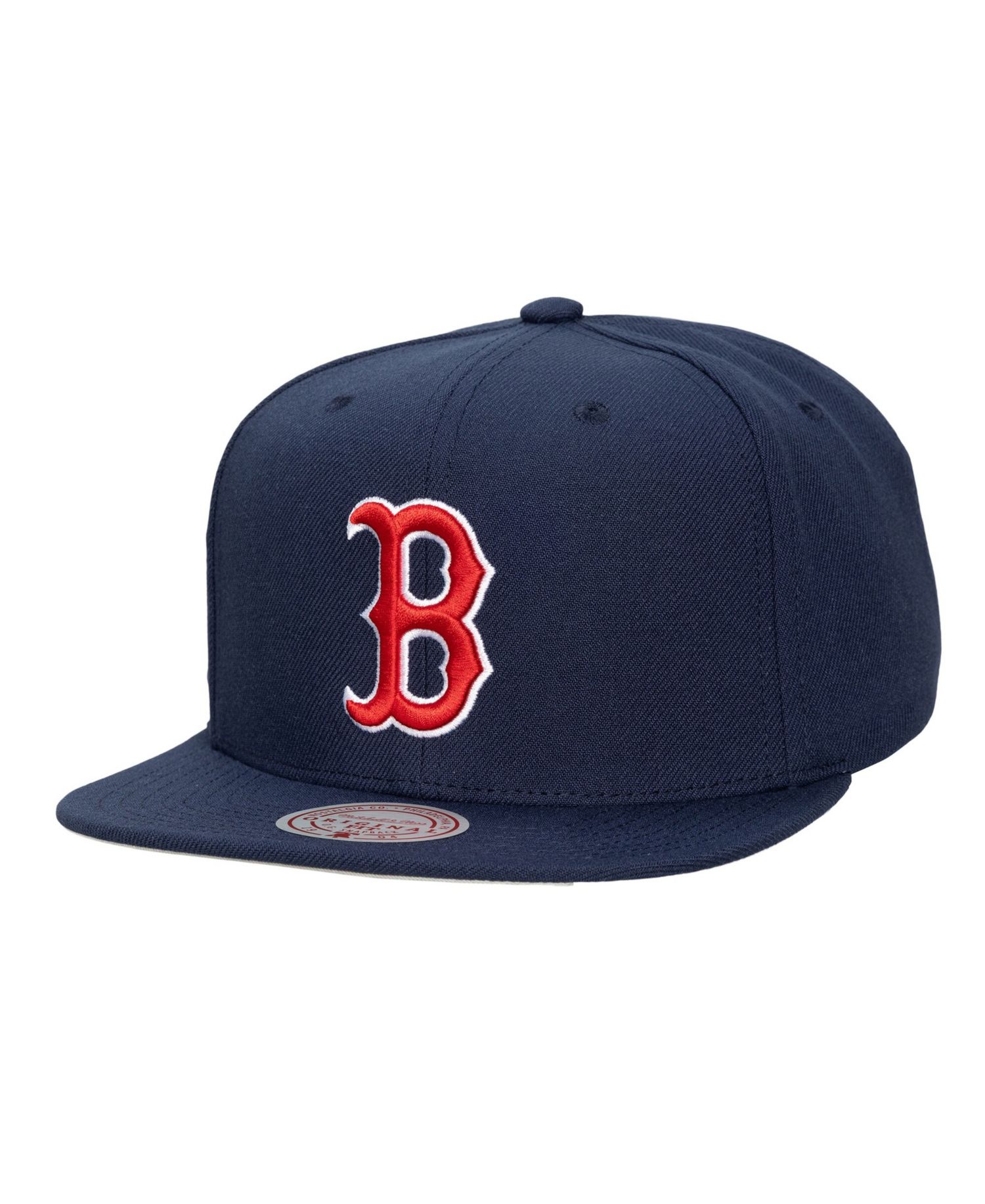 Men's Navy Boston Red Sox Side Logo Snapback Hat