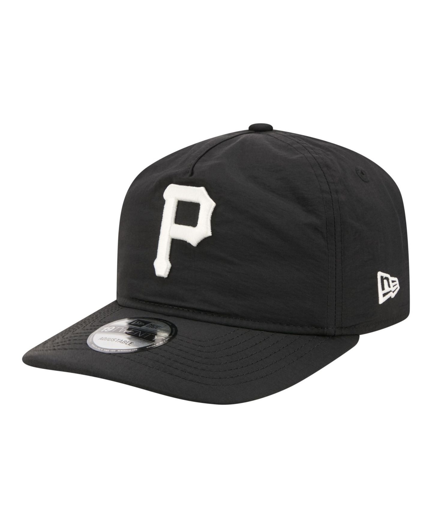 Мужская кепка New Era Black Pittsburgh Pirates Everyday 19TWENTY Adjustable Hat — фото 1