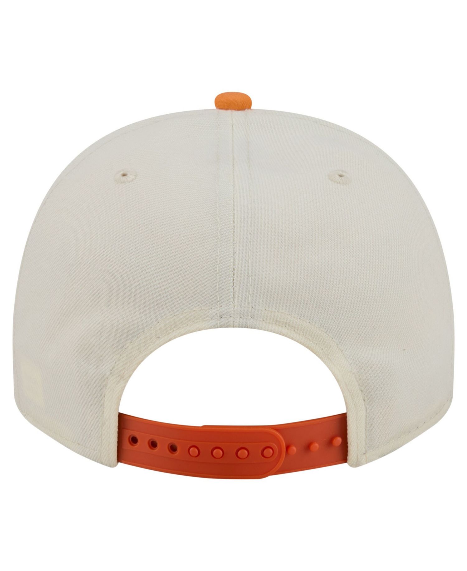 Men's Cream/Orange Denver Broncos Washed A-Frame 9FIFTY Snapback Hat