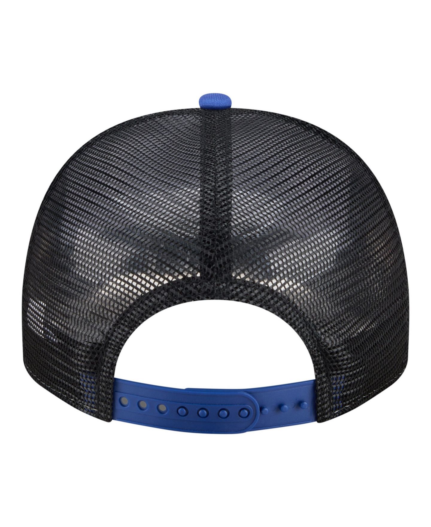 Мужская кепка New Era White/Royal New York Mets Foodie A-Frame 9FIFTY Trucker Snapback Hat — фото 4