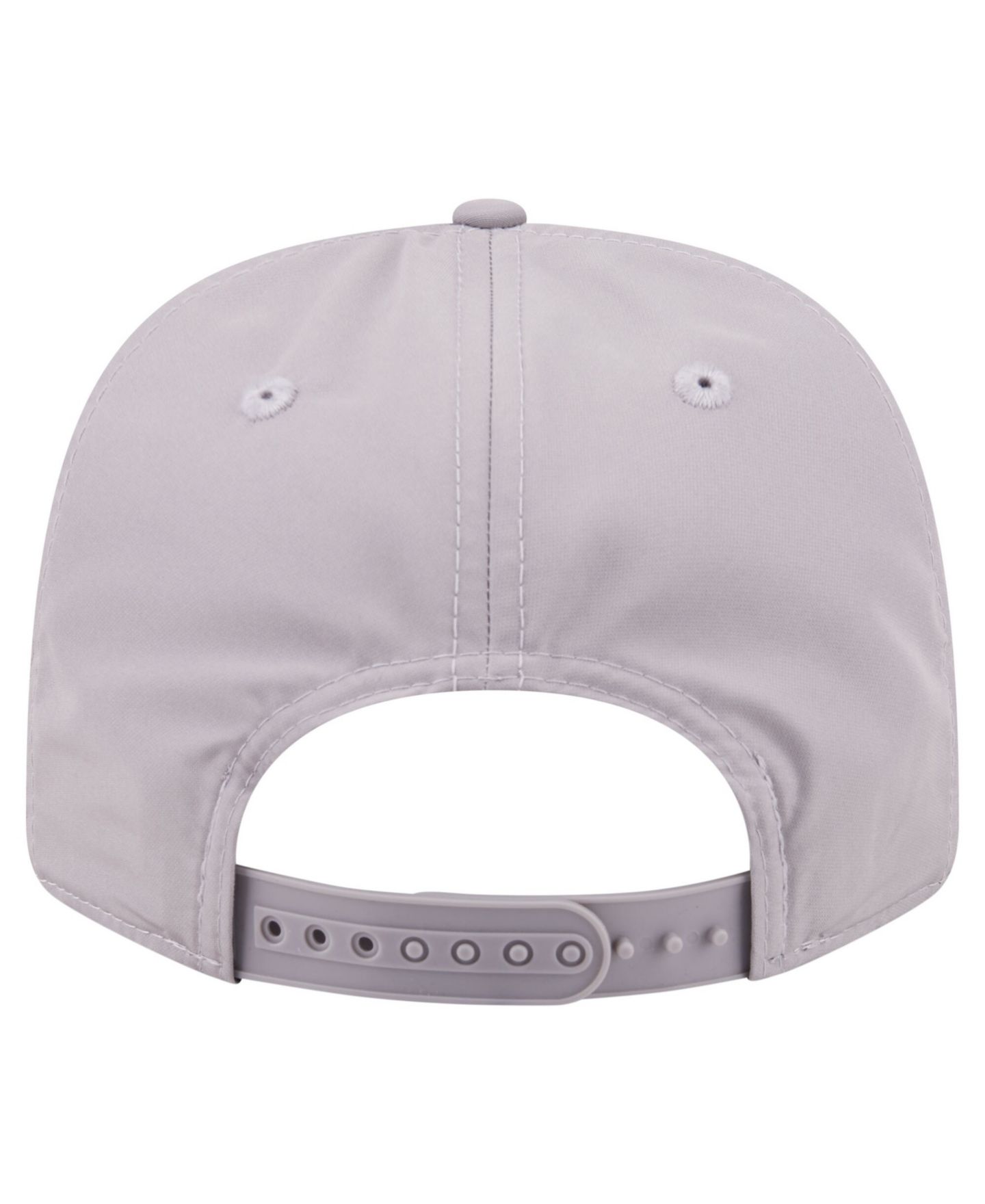 Мужская кепка New Era Gray Texas Rangers Laser Perforated 9SEVENTY Adjustable Hat — фото 4