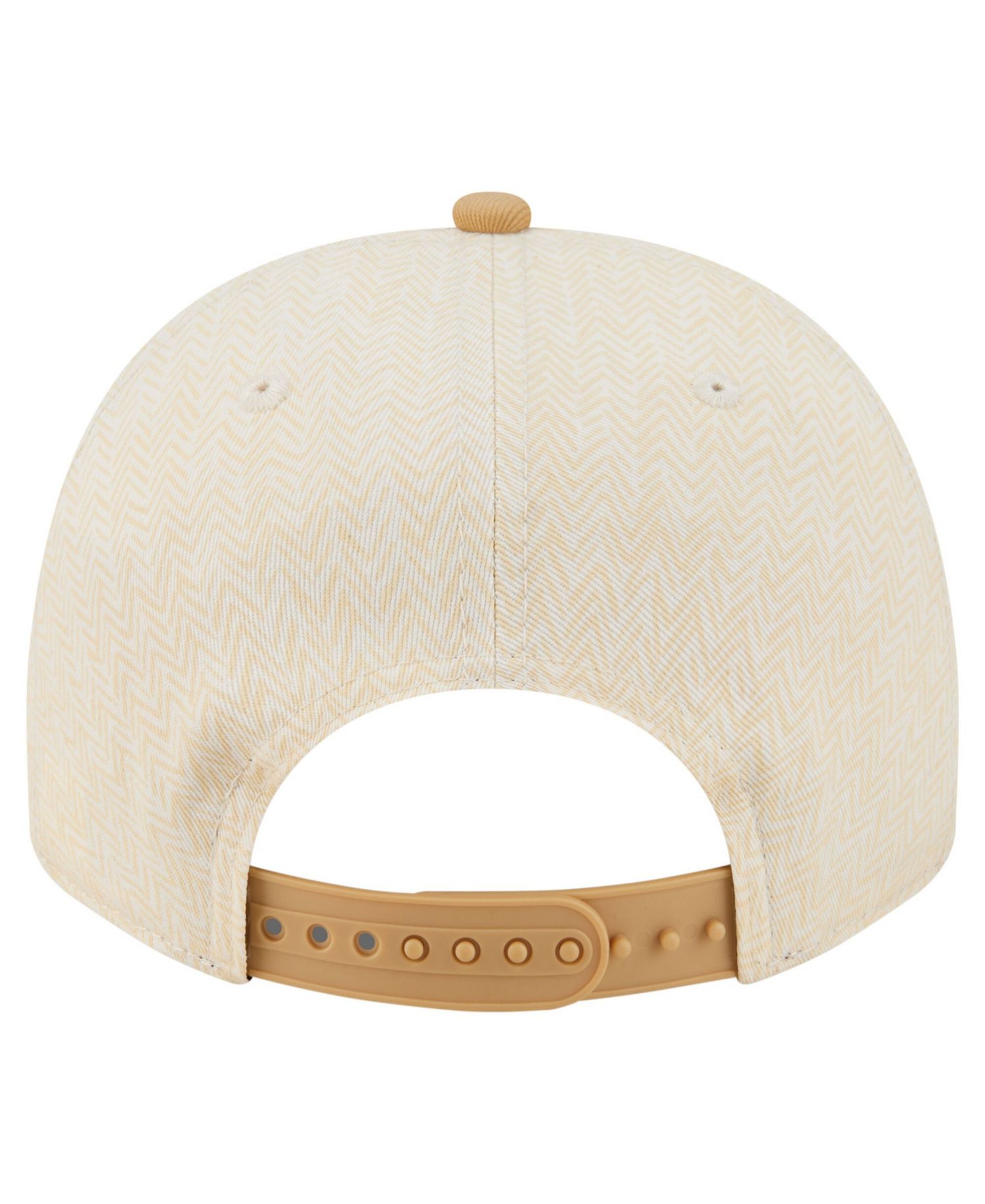 Men's Cream Houston Astros Herringbone 9FIFTY A-Frame Snapback Hat